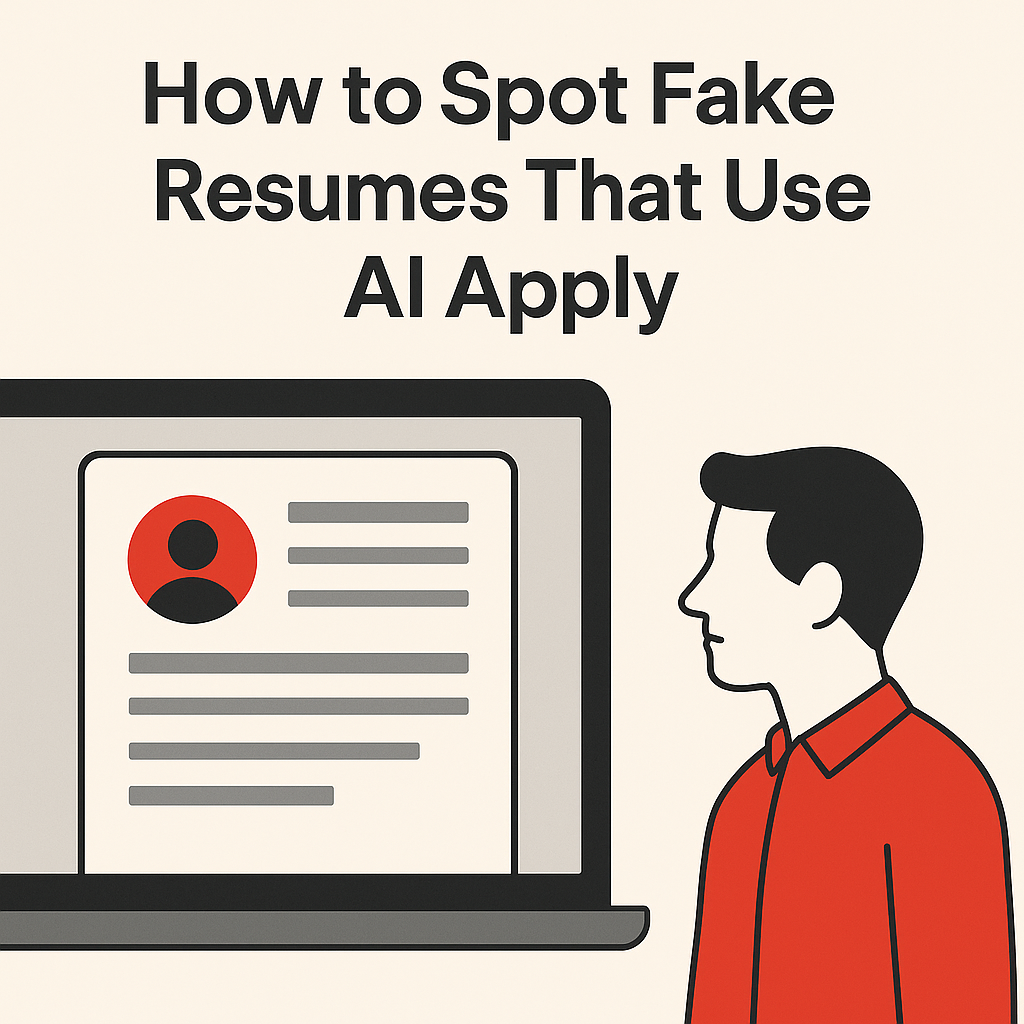 How to spot fake resumes that use AI apply