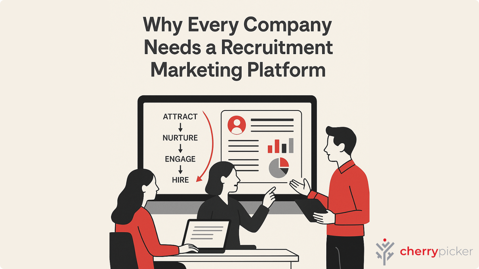 Why Every Company Needs a Recruitment Marketing Platform Recruiters using a recruitment marketing platform to attract and engage talent.